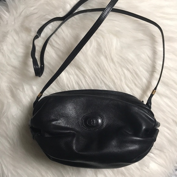 Gucci Handbags - Small Gucci black vintage cross body